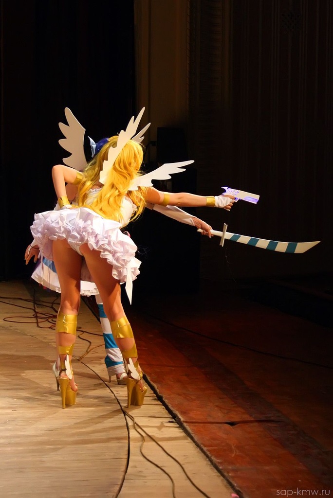 panty and stocking on stage by torchilina-d48bikj